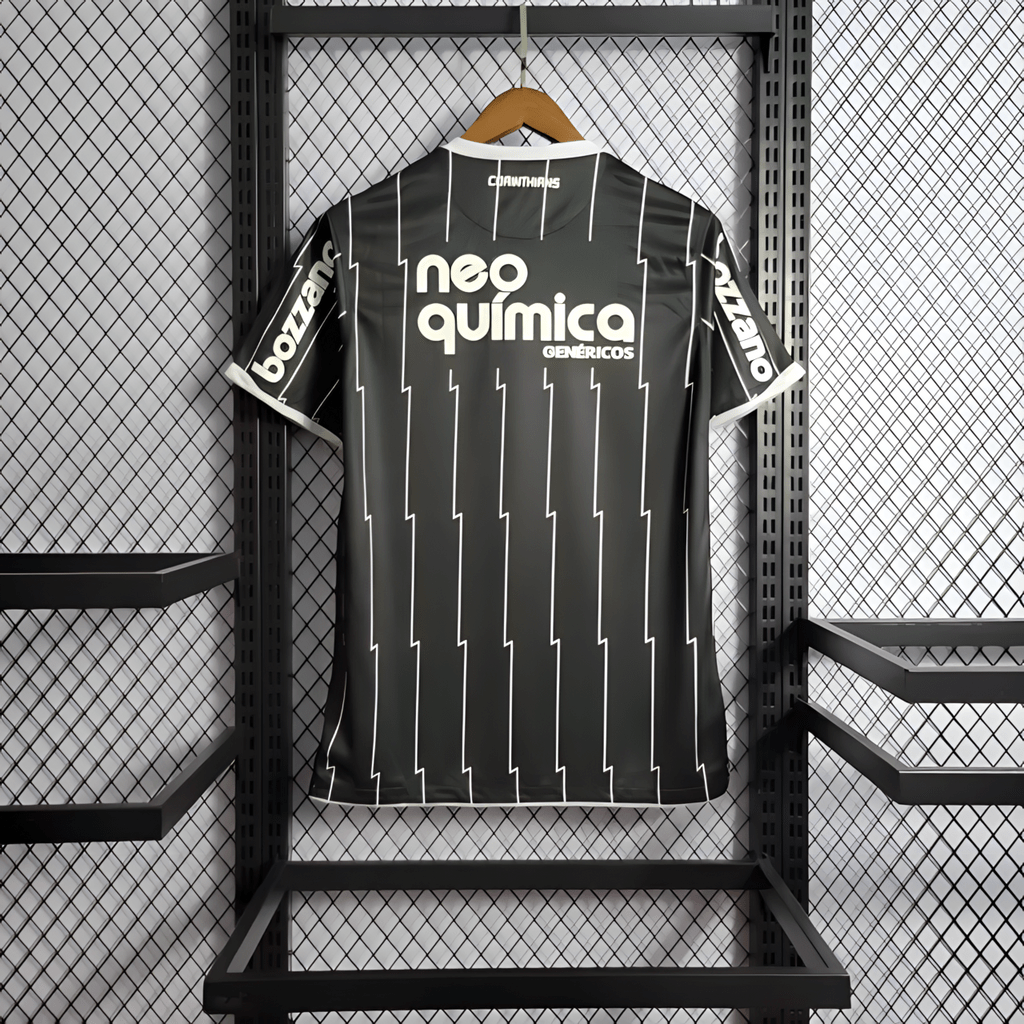 Camisa Corinthians Retrô 2012/13 Home Nike Masculina - Preto - Manto Club