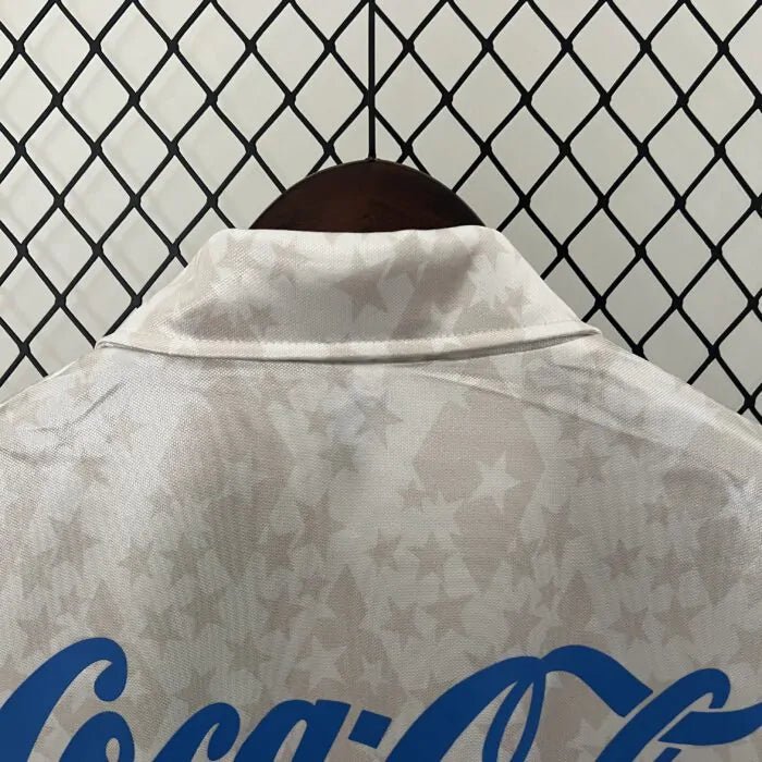 Camisa Cruzeiro Away Retrô 1993/94 branca - Finta - Manto Club