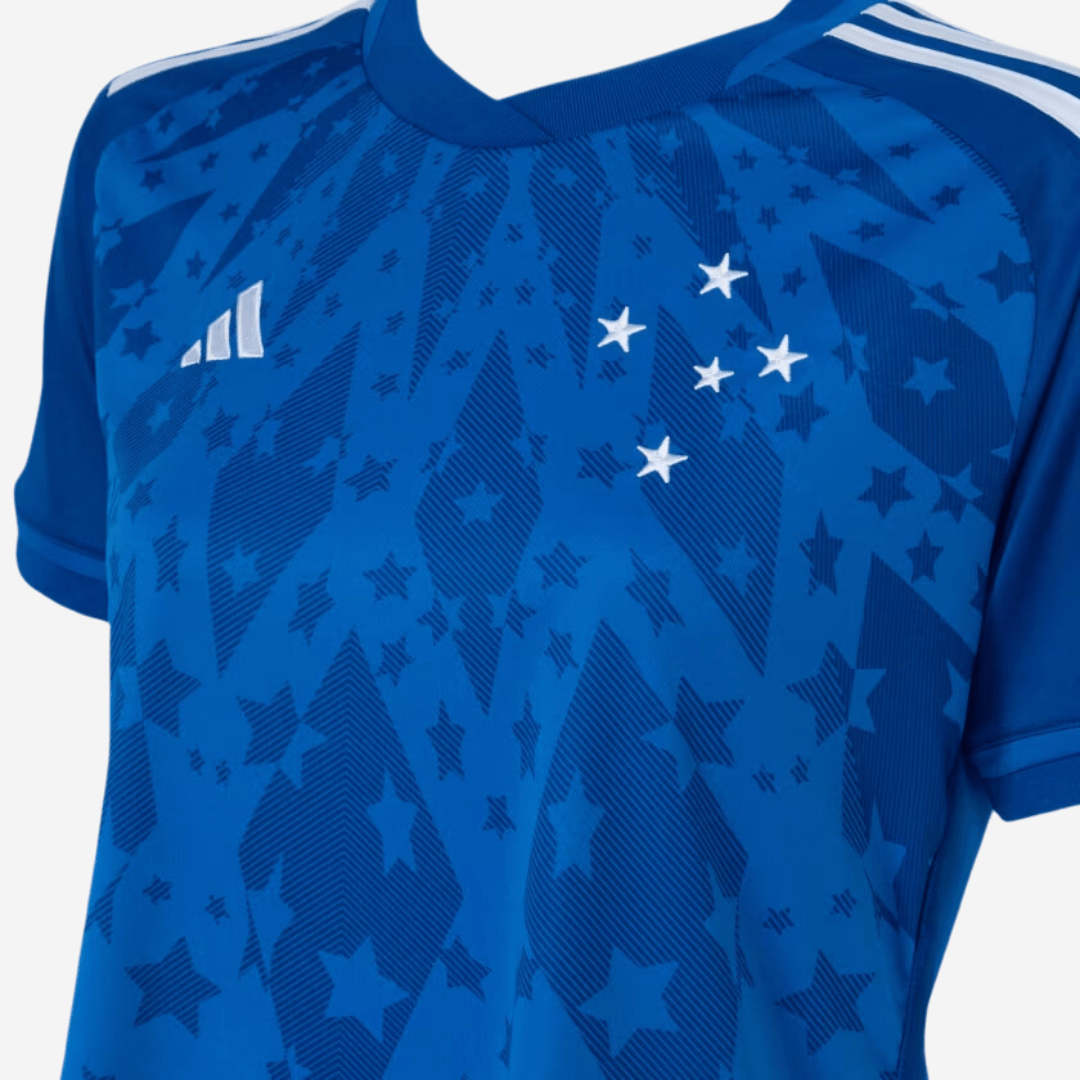 Camisa Feminina adidas Cruzeiro 2024/25 I - Manto Club
