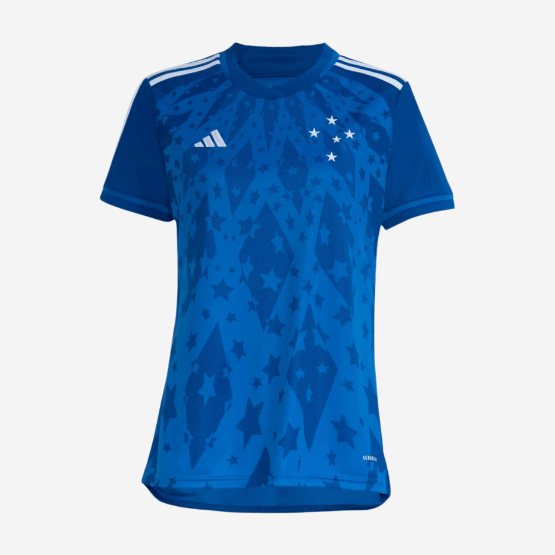 Camisa Feminina adidas Cruzeiro 2024/25 I - Manto Club
