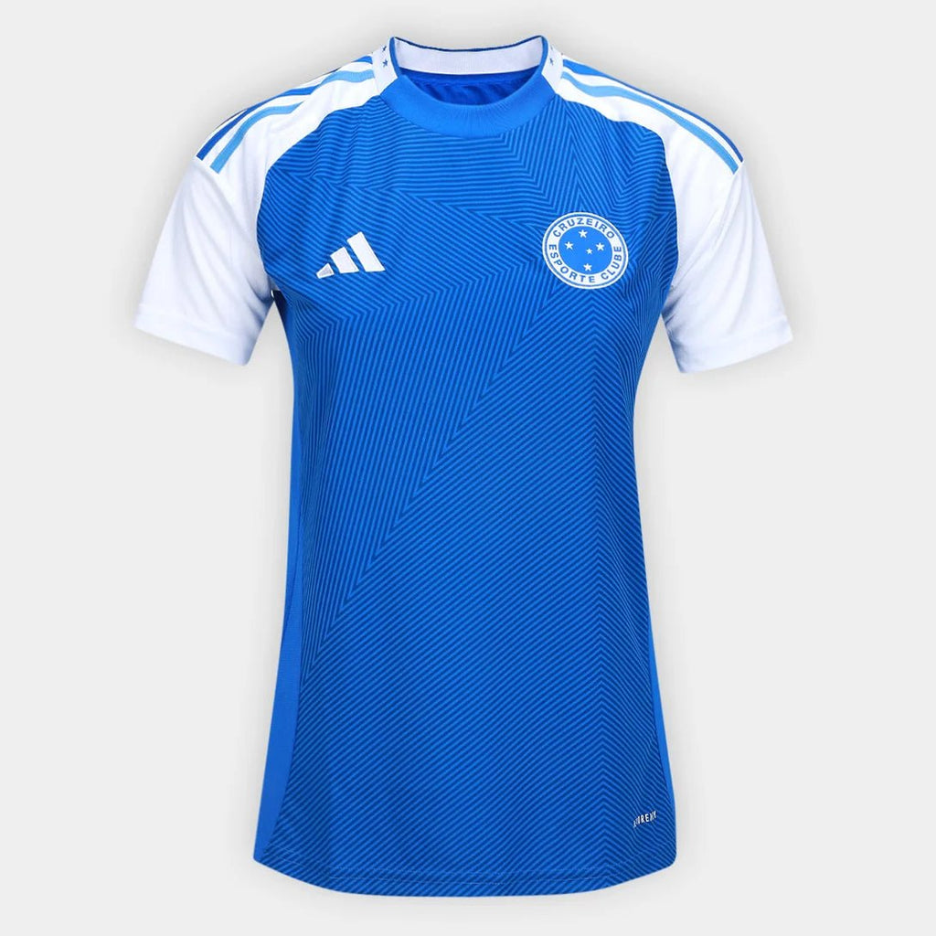 Camisa Feminina adidas Cruzeiro 2025/26 I - Manto Club