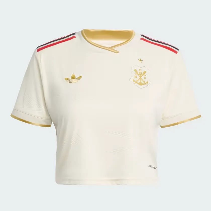 Camisa Feminina Adidas Flamengo 2025/26 III Cropped - Manto Club