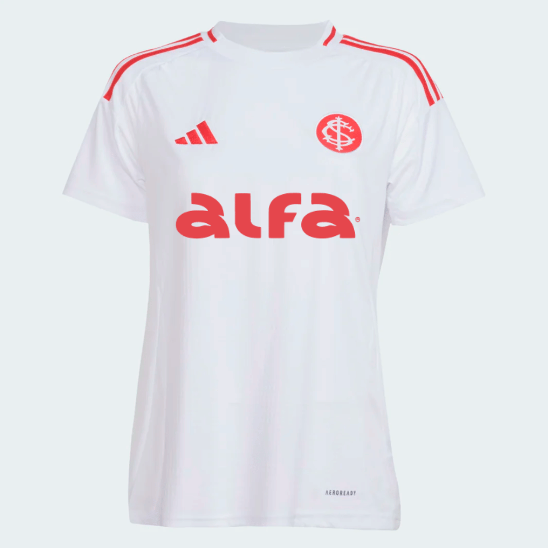 Camisa Feminina adidas Internacional 2025/26 II Com Patrocínios - Manto Club