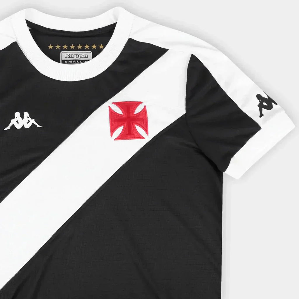 Camisa Feminina Kappa Vasco da Gama 2024/25 I - Manto Club