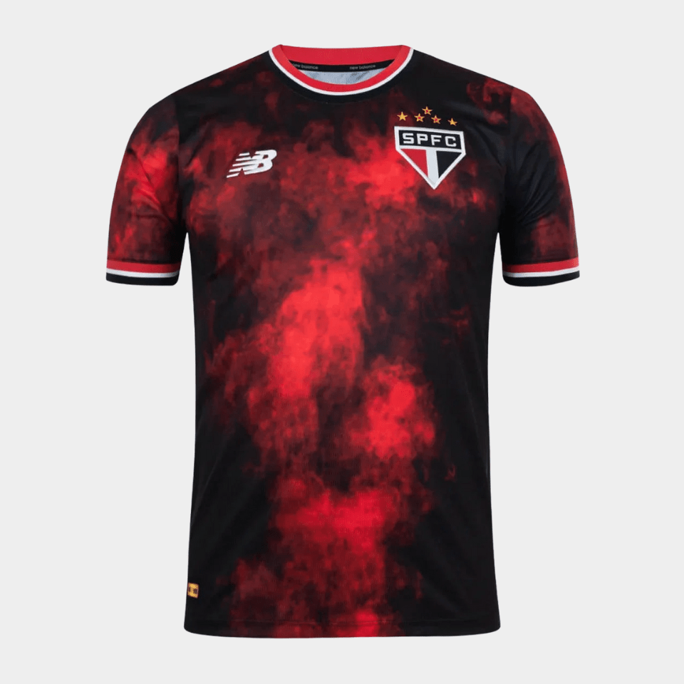 Camisa Feminina New Balance São Paulo 2024/25 III - Manto Club
