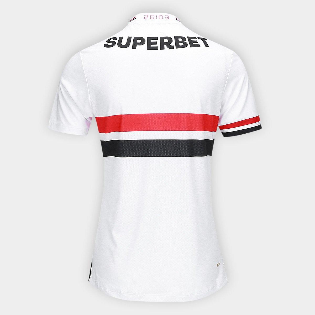 Camisa Feminina New Balance São Paulo 2025/26 I - Manto Club