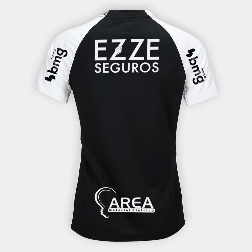 Camisa Feminina Nike Corinthians 2025/26 II Torcedor Com Patrocínios - Manto Club