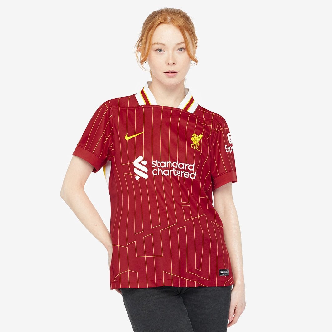 Camisa Feminina Nike Liverpool FC 2024/25 I Torcedora - Manto Club