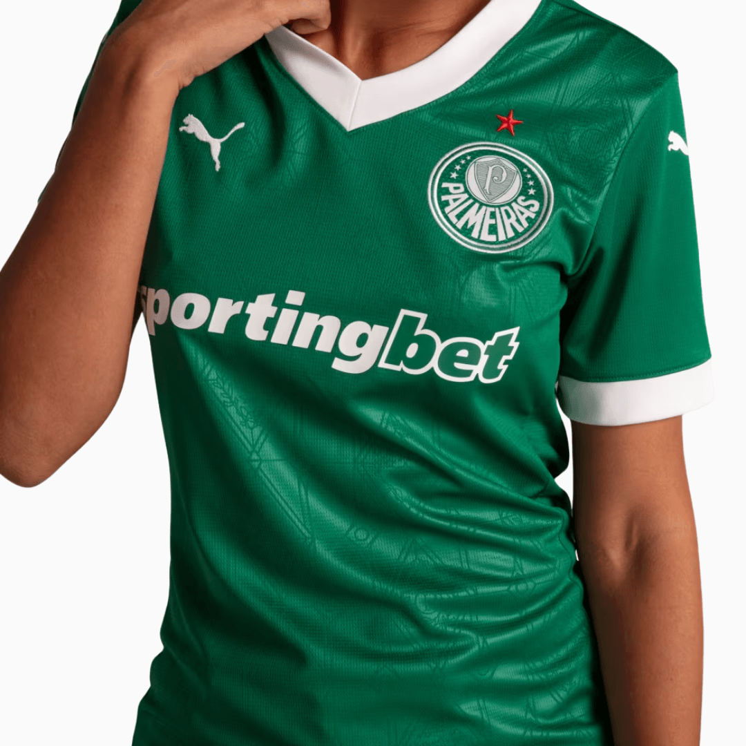 Camisa Feminina Puma Palmeiras 2025/26 I Torcedor - Manto Club