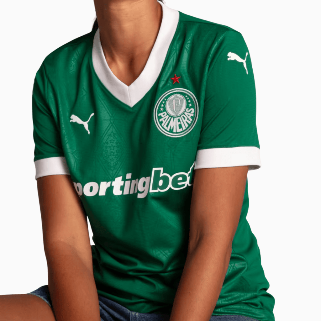 Camisa Feminina Puma Palmeiras 2025/26 I Torcedor - Manto Club