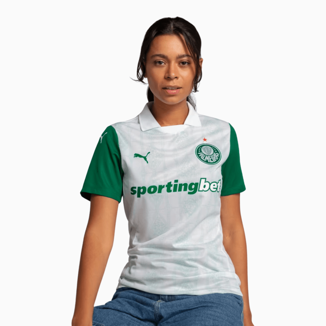 Camisa Feminina Puma Palmeiras 2025/26 II Torcedor - Manto Club