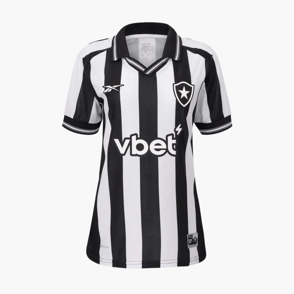 Camisa Feminina Reebok Botafogo 2025/26 I - Manto Club