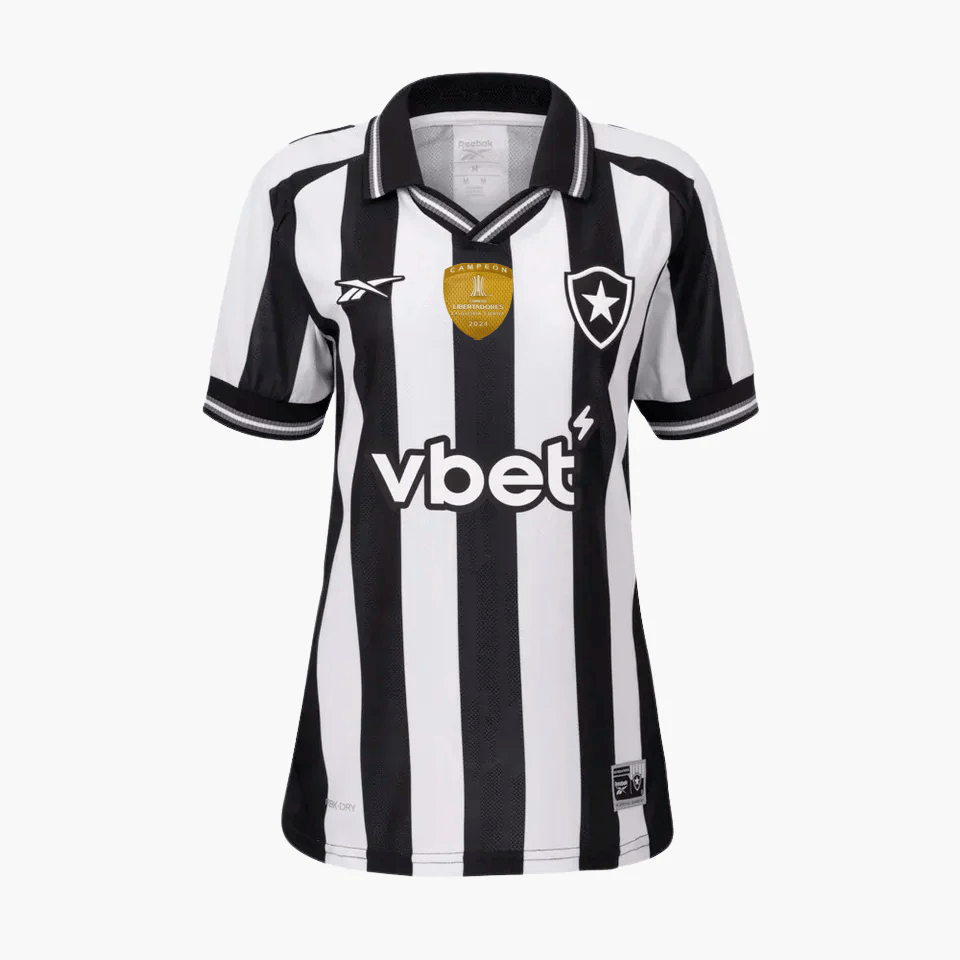 Camisa Feminina Reebok Botafogo 2025/26 I - Manto Club