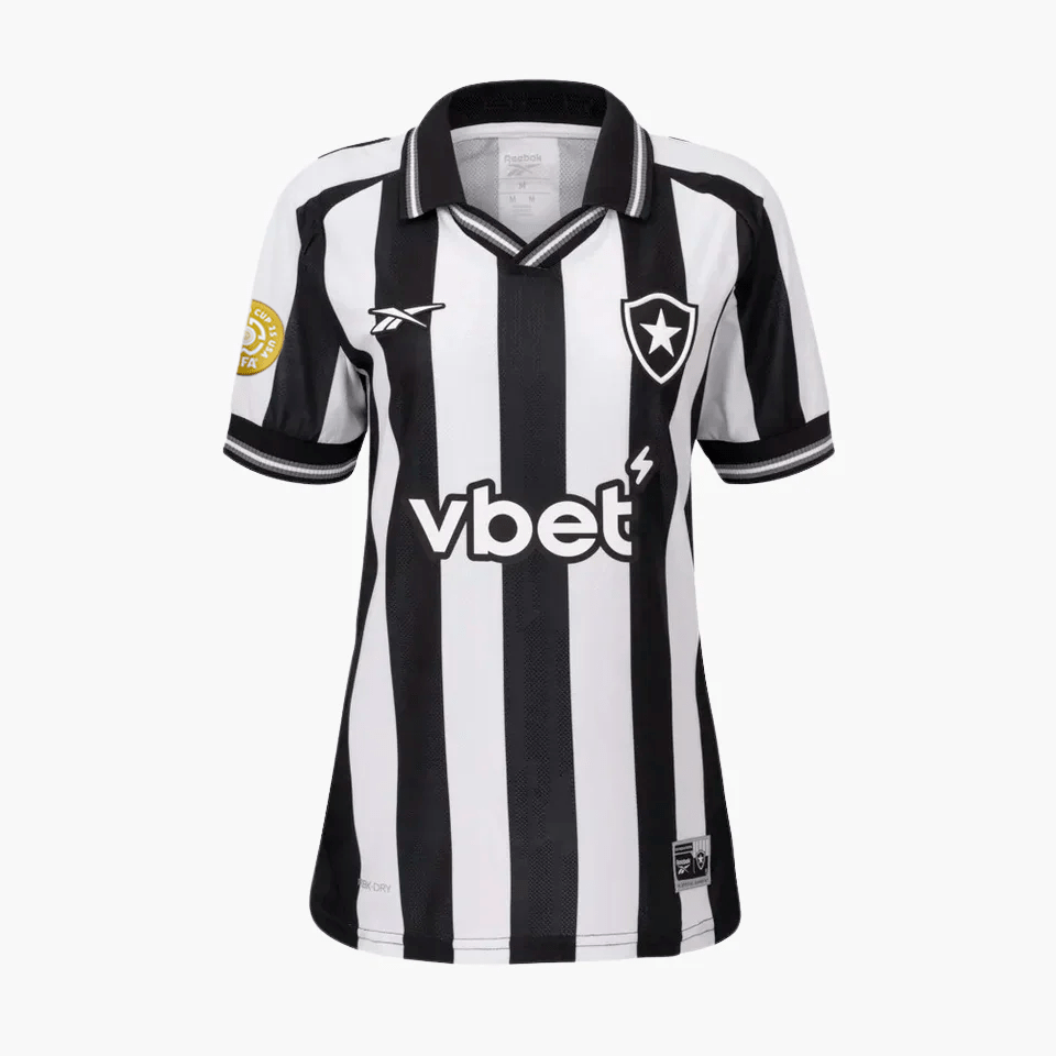 Camisa Feminina Reebok Botafogo 2025/26 I - Manto Club