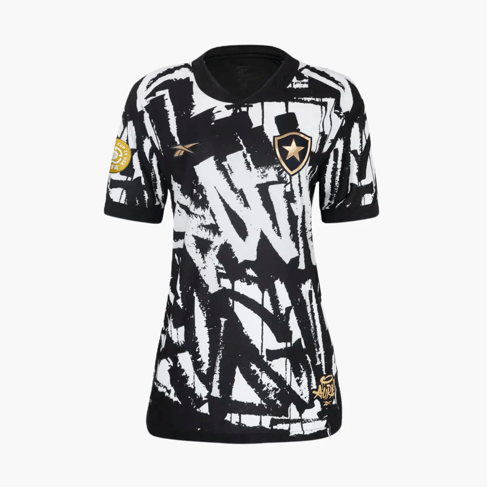Camisa Feminina Reebok Botafogo 2025/26 IV - Manto Club