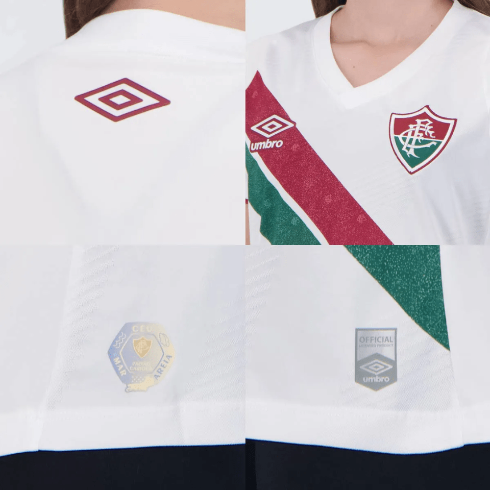 Camisa Feminina Umbro Fluminense 2024/25 II - Manto Club