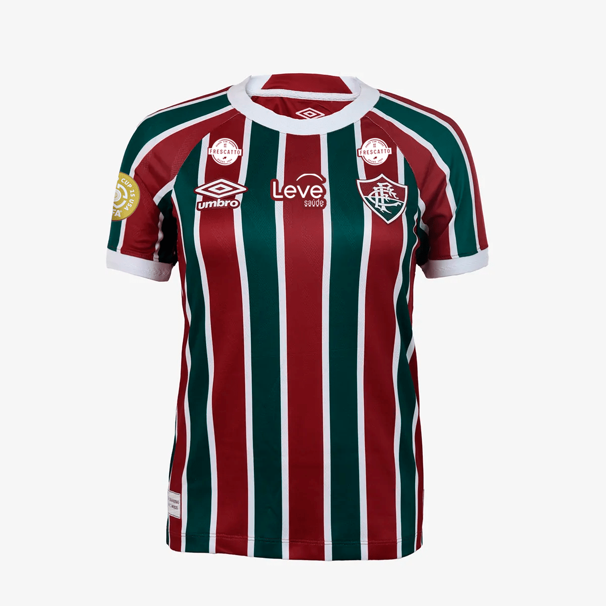Camisa Feminina Umbro Fluminense 2025/26 I Com Patrocinios - Manto Club