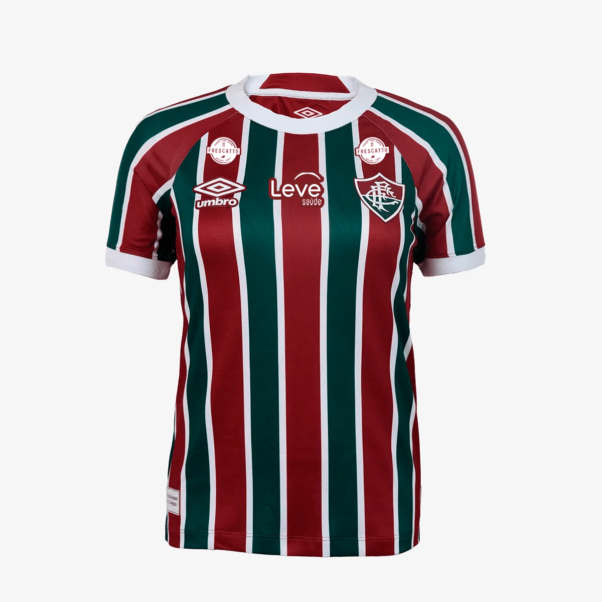 Camisa Feminina Umbro Fluminense 2025/26 I Com Patrocinios - Manto Club