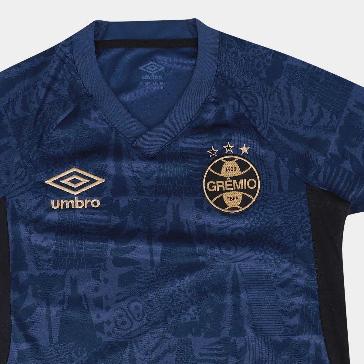 Camisa Feminina Umbro Grêmio 2025/26 III - Manto Club