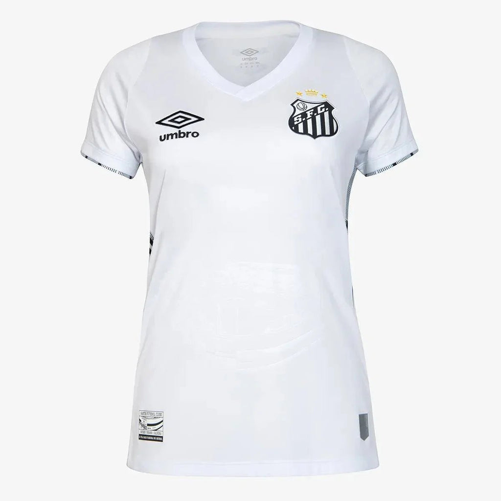 Camisa Feminina Umbro Santos 2024/25 I Torcedor - Manto Club