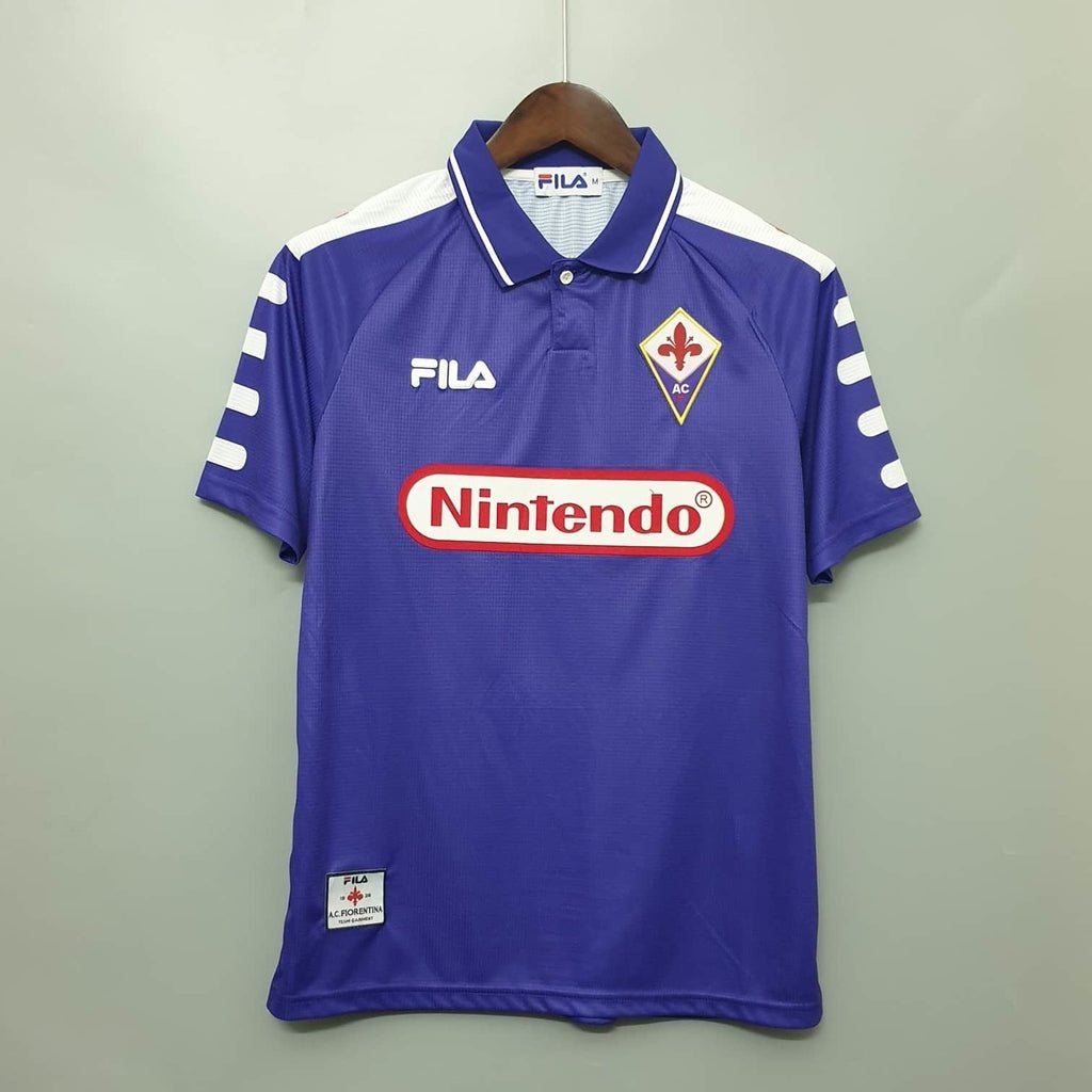 Camisa Fiorentina Retrô 1998 Roxa - Fila - Manto Club