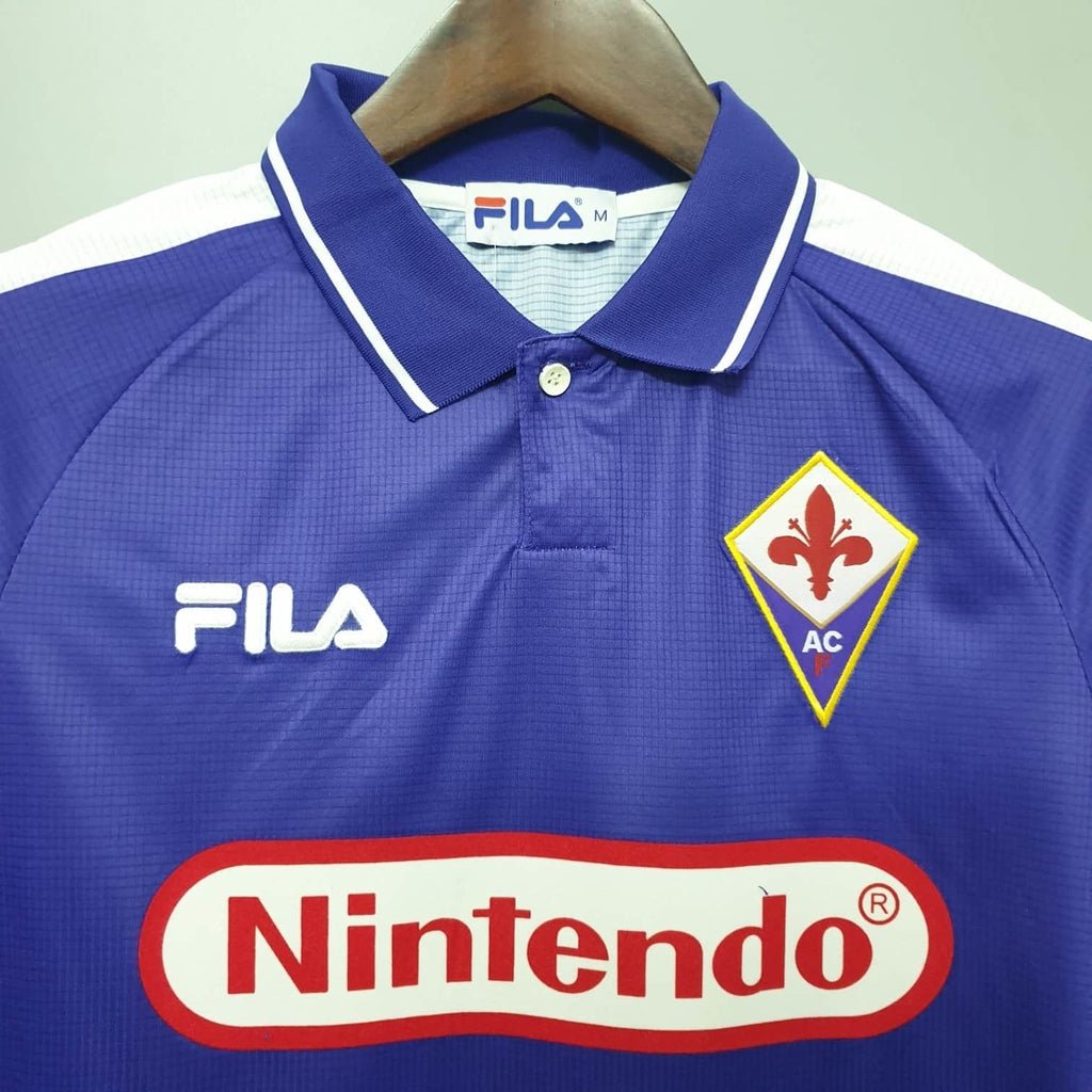 Camisa Fiorentina Retrô 1998 Roxa - Fila - Manto Club