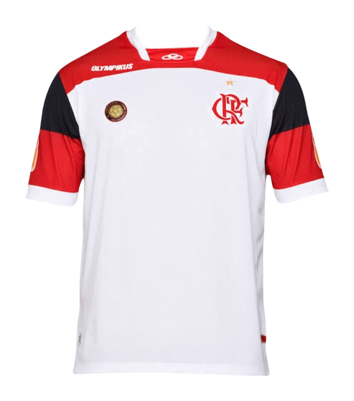 Camisa Flamengo Away 11/12 s/n° Torcedor Adidas Masculina - Branca - Manto Club