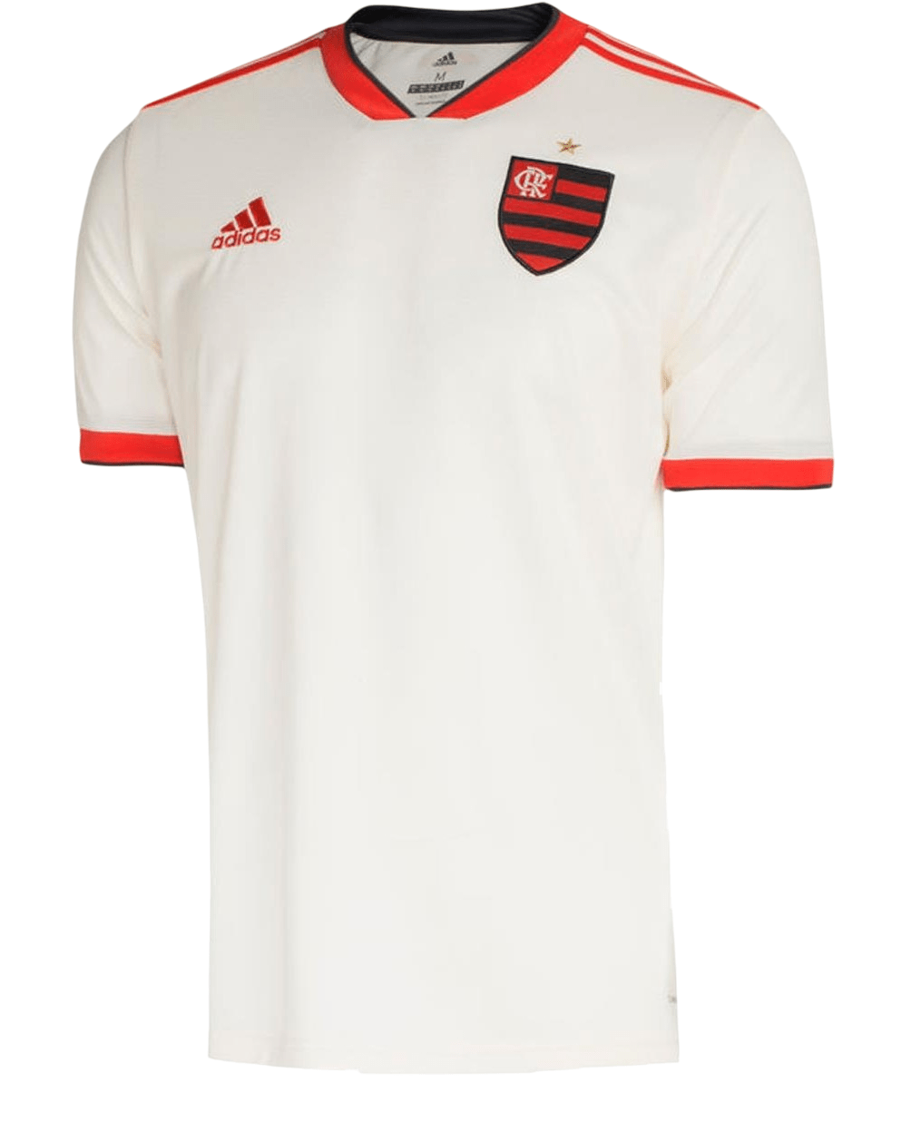 Camisa Flamengo Away 18/19 s/n° Torcedor Adidas Masculina - Branca - Manto Club