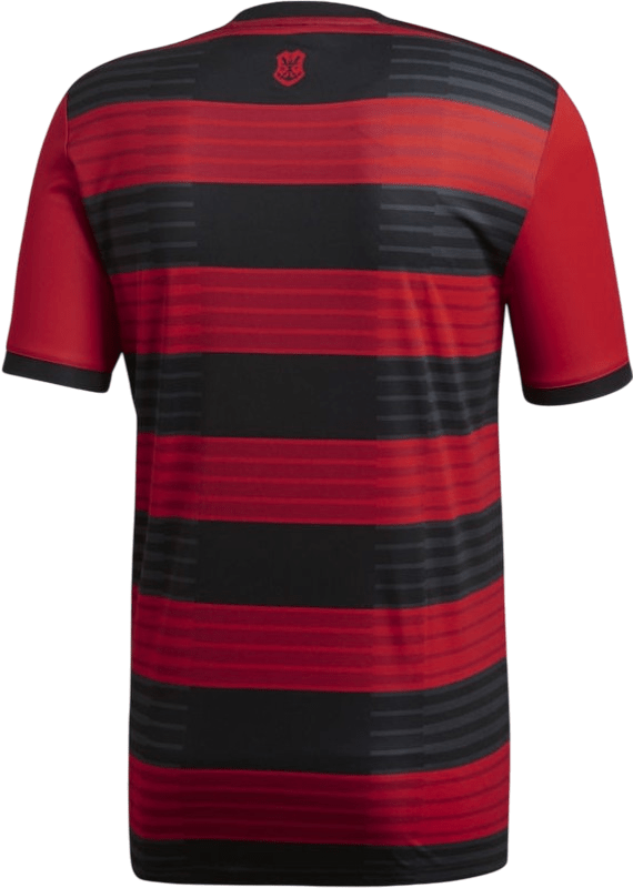 Camisa Flamengo Home 18/19 s/n° Torcedor Adidas Masculina - Vermelha e Preta - Manto Club