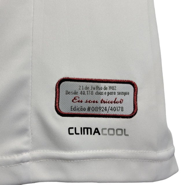 Camisa Fluminense Retrô II 11/12 Torcedor Masculina - Branca com detalhes em vinho - Manto Club