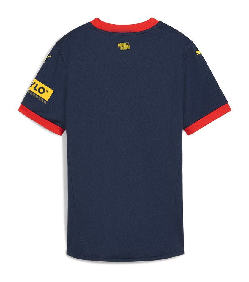 Camisa Girona Away 24/25 s/n° Torcedor Masculino - Azul e Amarela - Manto Club