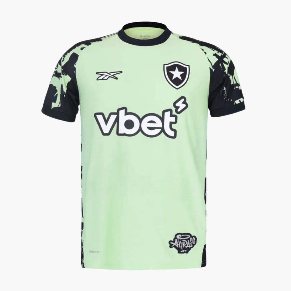Camisa Goleiro Reebok Botafogo 2025/26 IV - Manto Club