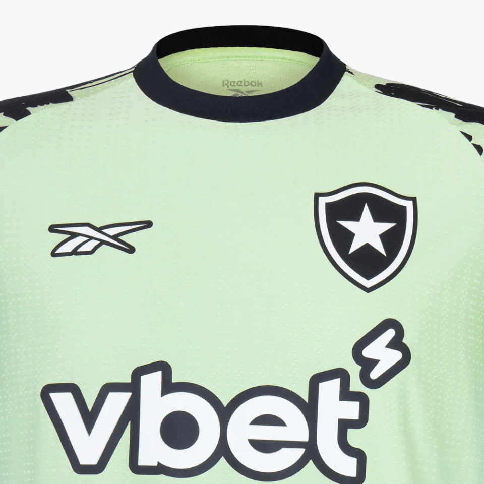 Camisa Goleiro Reebok Botafogo 2025/26 IV - Manto Club