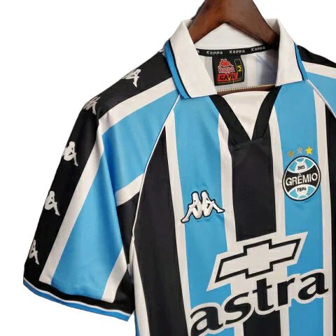 Camisa Grêmio Retrô 1988/99 - Kappa - Masculino - Azul - Manto Club