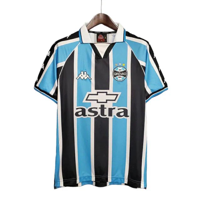 Camisa Grêmio Retrô 1988/99 - Kappa - Masculino - Azul - Manto Club