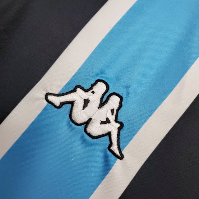 Camisa Grêmio Retrô 2000 Azul e Preta - Kappa - Manto Club