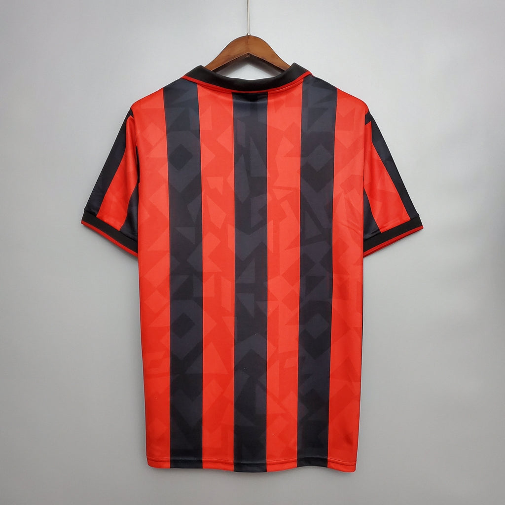 Camisa I Adidas Milan 93/94 - Retrô - Vermelho - Manto Club