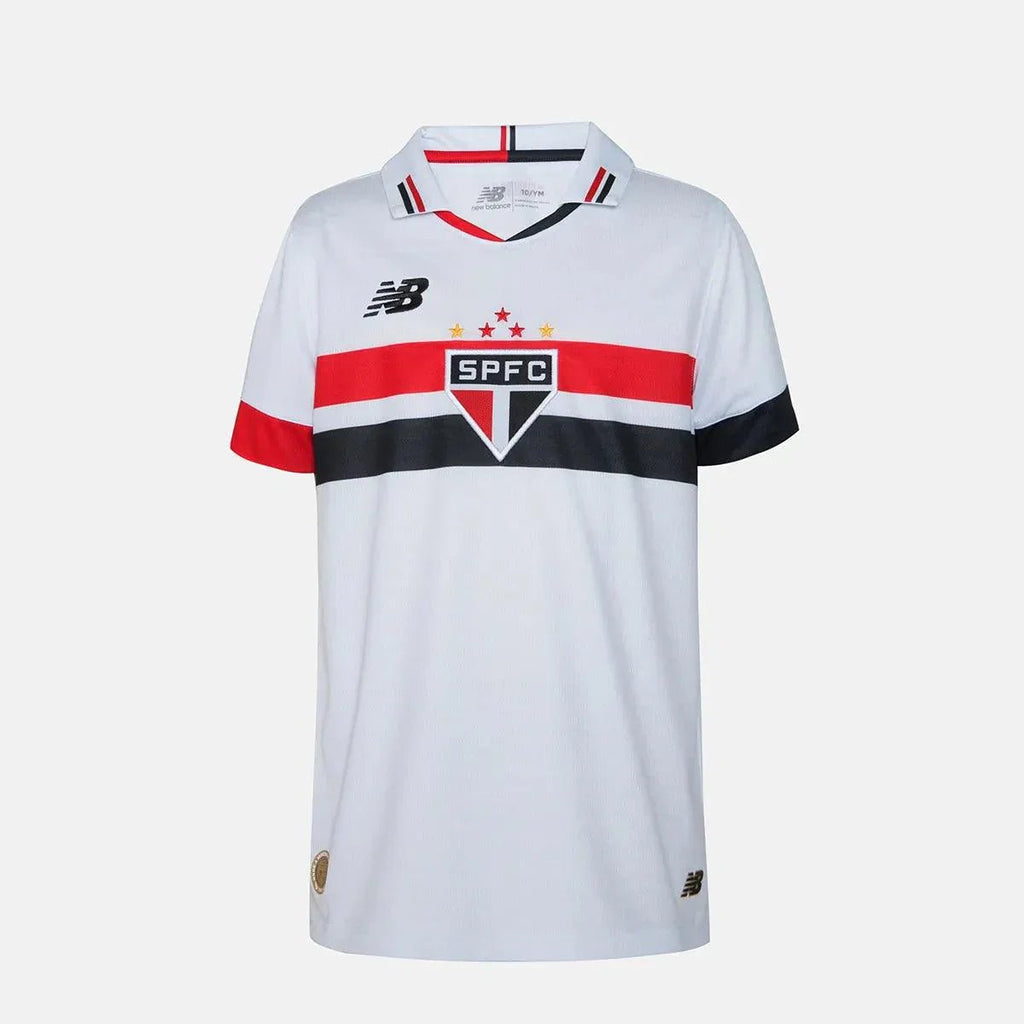 Camisa Infantil New Balance São Paulo FC 2024/25 I - Manto Club