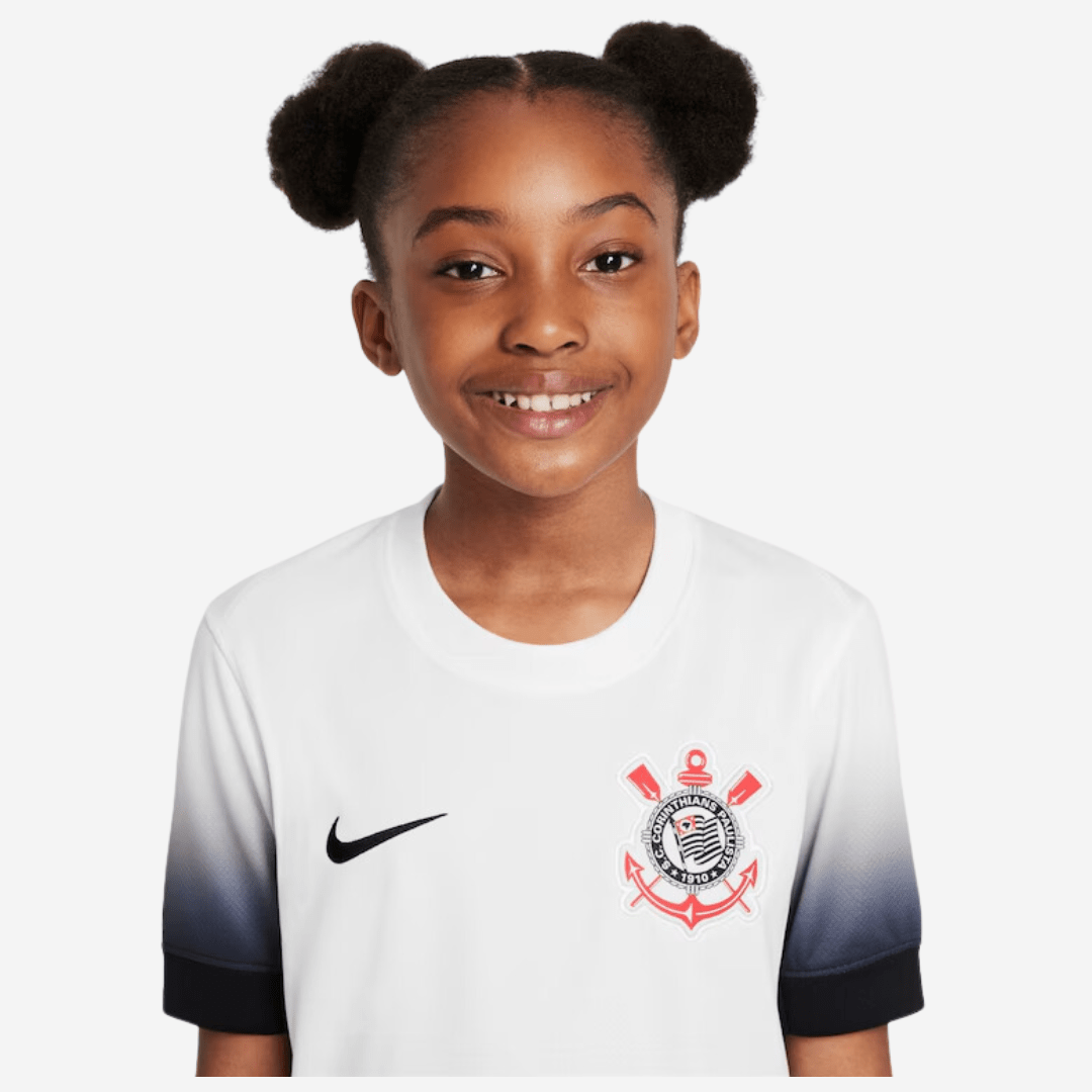 Camisa Infantil Nike Corinthians 2024/25 I Torcedor - Manto Club