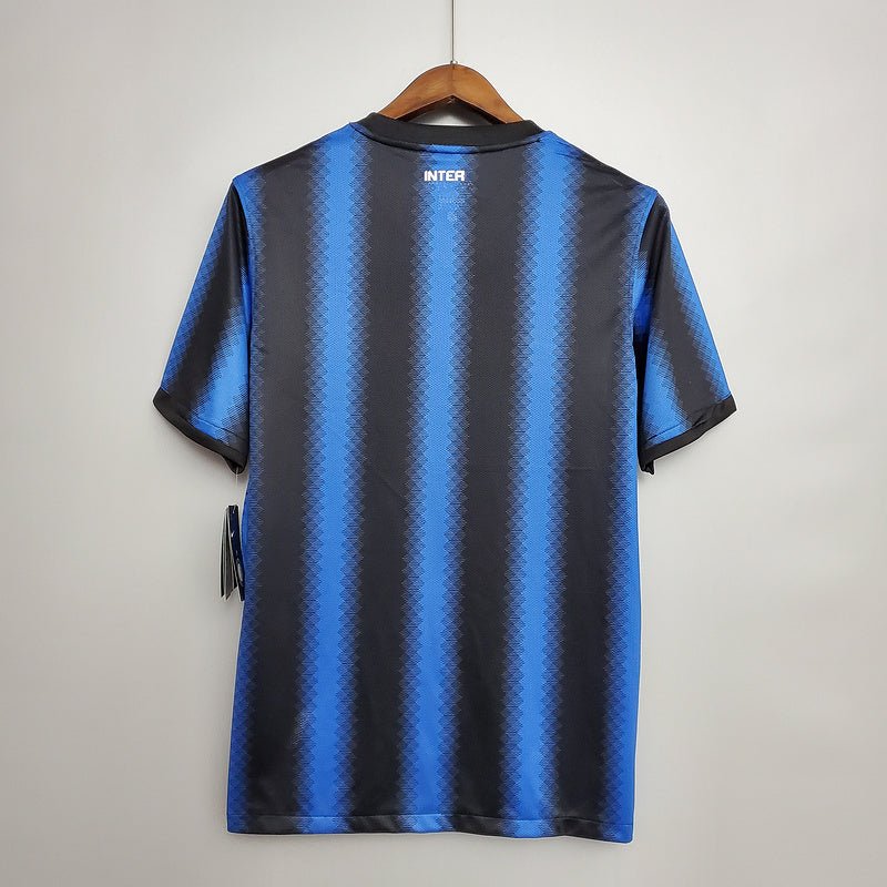 Camisa Inter de Milão Retrô 2010/2011 Azul e Preta - Nike - Manto Club