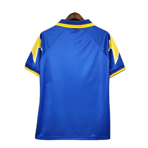 Camisa Juventus Retrô 1995/1997 Azul e Amarela - Kappa - Manto Club