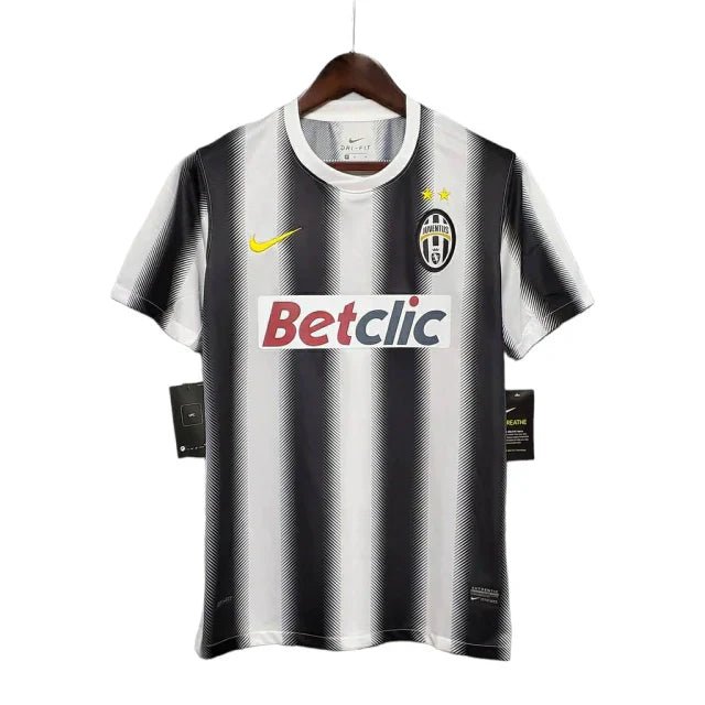 Camisa Juventus Retrô 2011/2012 Preta e Branca - Nike - Manto Club
