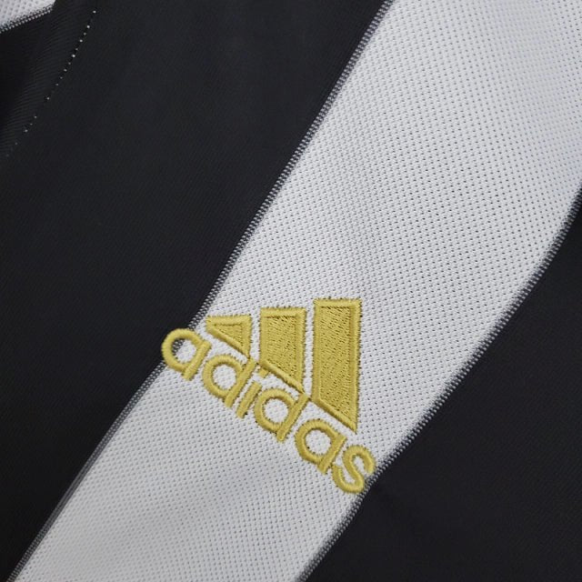 Camisa Juventus Retrô 2017/2018 Preta e Branca - Adidas - Manto Club