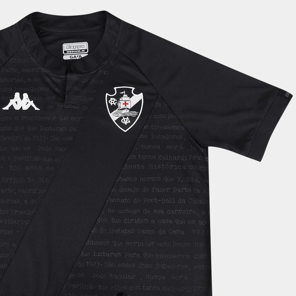 Camisa Kappa Vasco da Gama Kombat 2024/25 III - Manto Club
