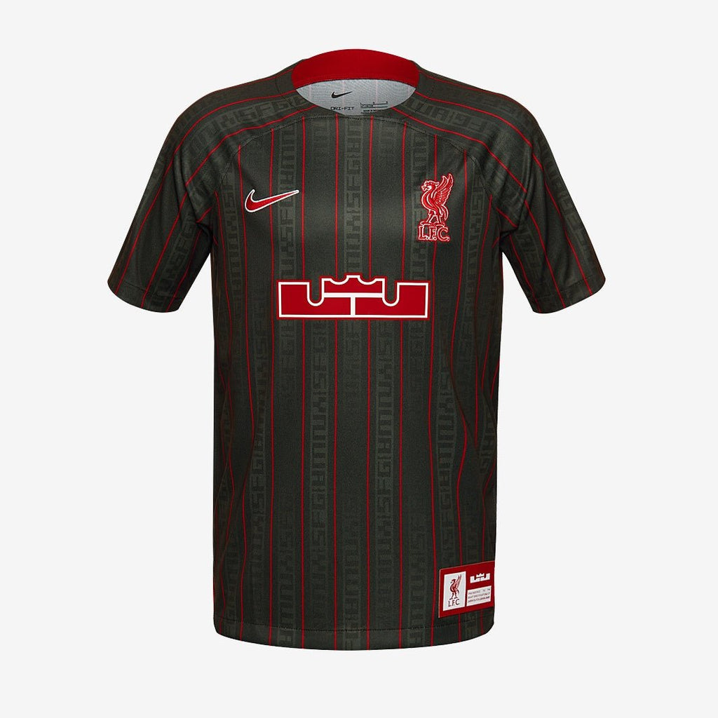 Camisa Kids Nike LeBron James Liverpool FC Torcedor - Manto Club