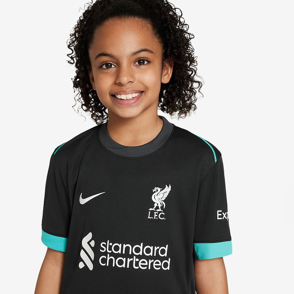 Camisa Kids Nike Liverpool FC 2024/25 II Torcedor - Manto Club