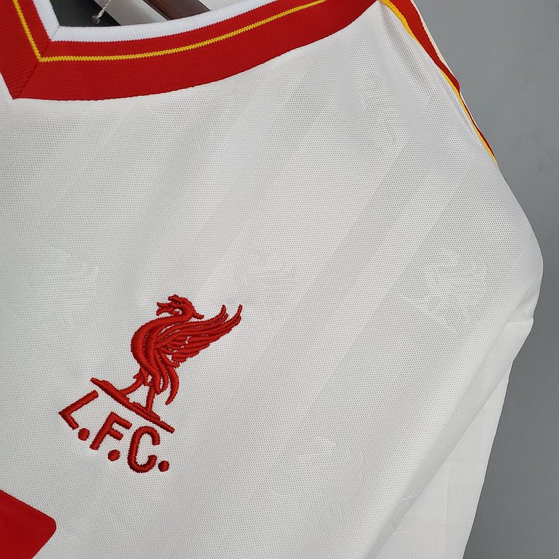 Camisa Liverpool Retrô 1985/1986 Branca - Manto Club