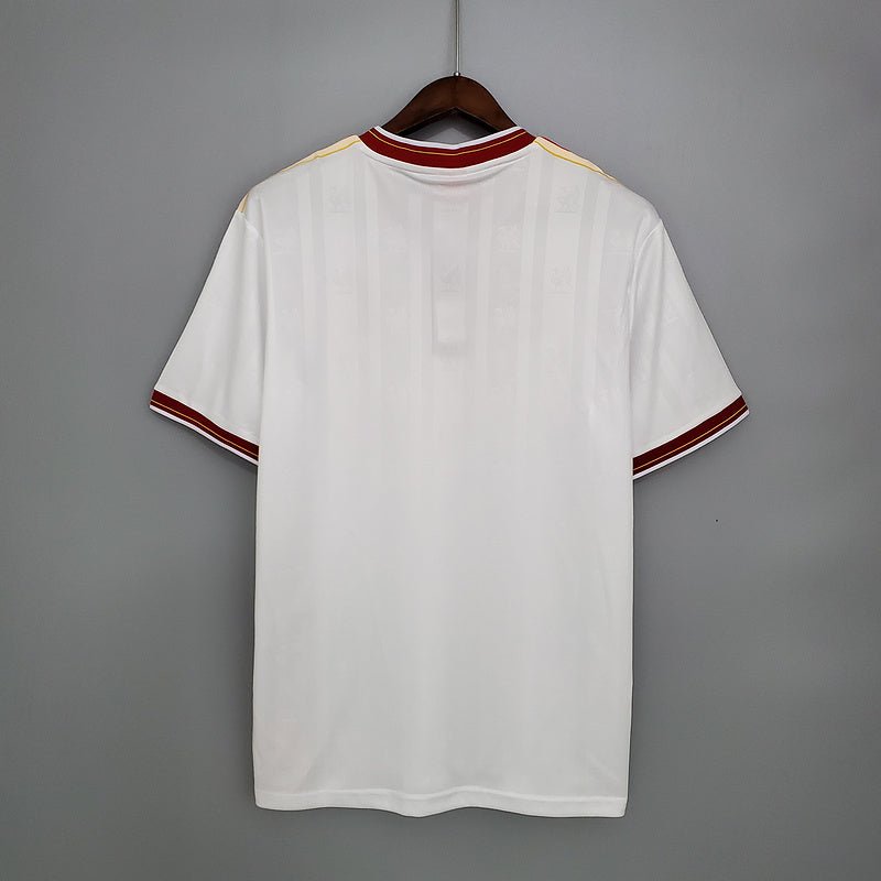 Camisa Liverpool Retrô 1985/1986 Branca - Manto Club