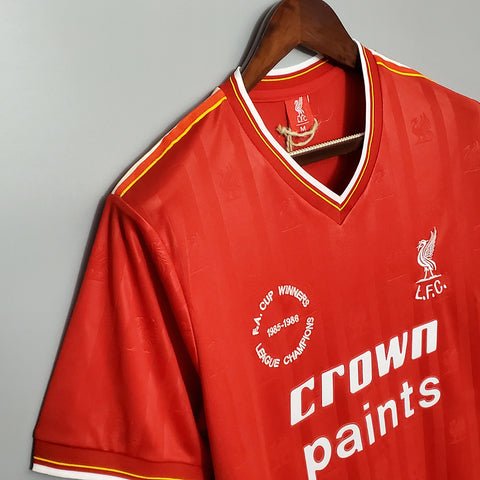 Camisa Liverpool Retrô 1985/1986 Vermelha - Manto Club