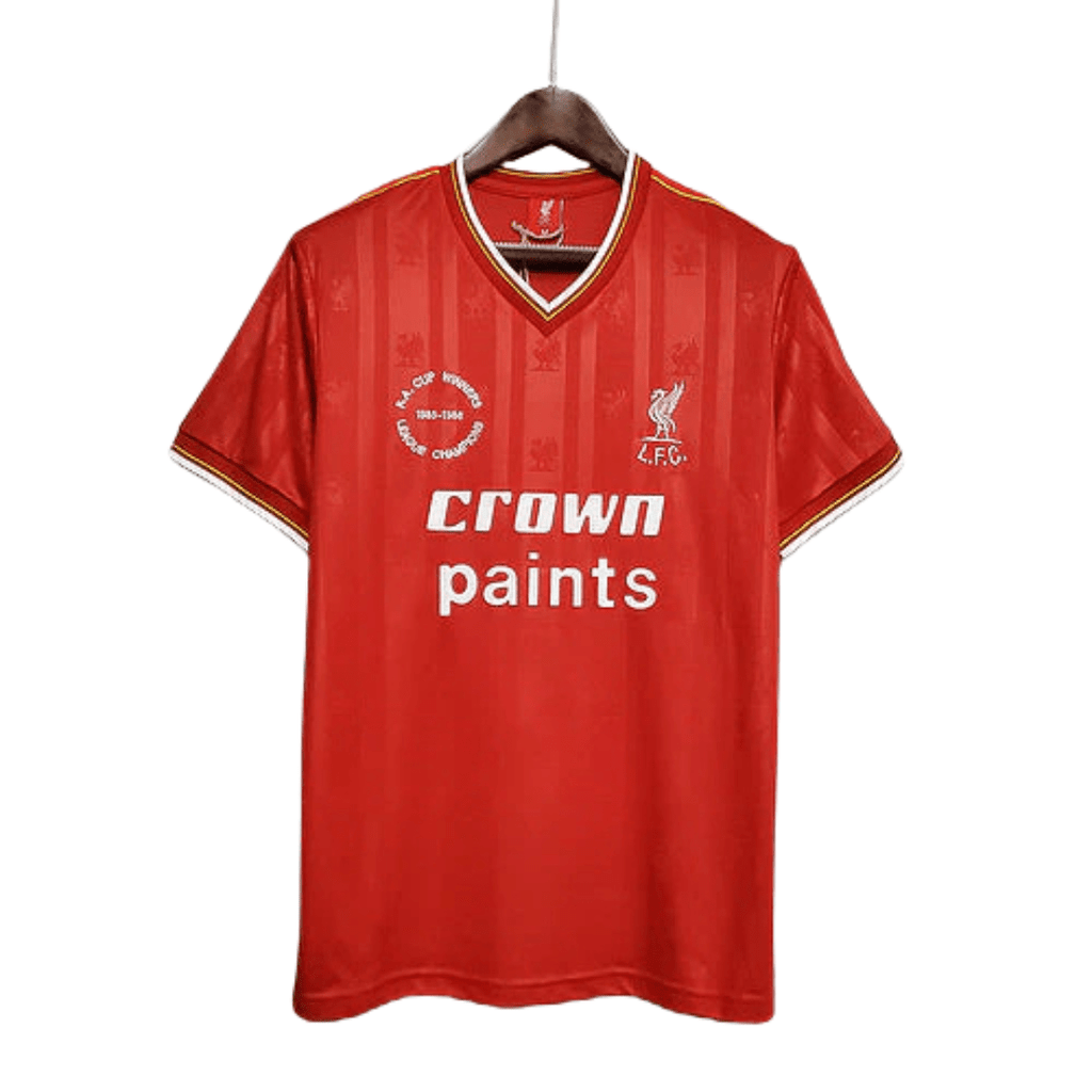 Camisa Liverpool Retrô 1985/1986 Vermelha - Manto Club